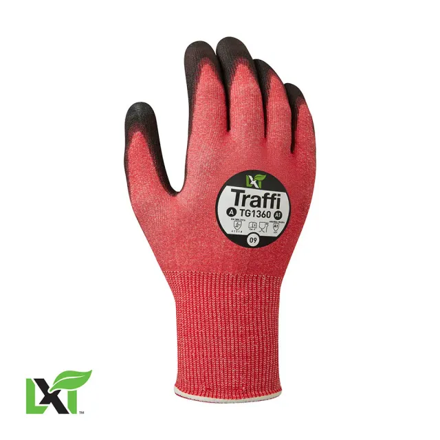 TraffiGlove TG1360 Arbeitshandschuhe Schnittschutz A PU 18G