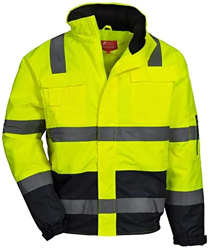 Nitras Motion Tex Viz 7143 Warnschutz-Pilotenjacke gelb L