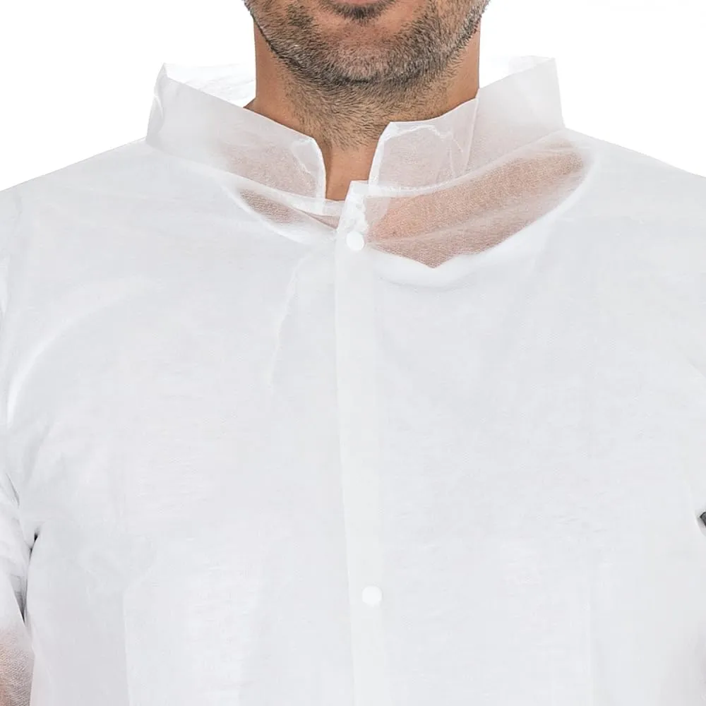 Hygostar Light Besucherkittel XXL weiß 100 Stück PP