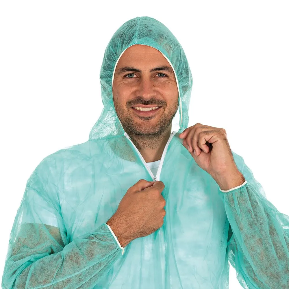 Hygonorm Overalls Light Einwegoverall XXL 50 Stück grün