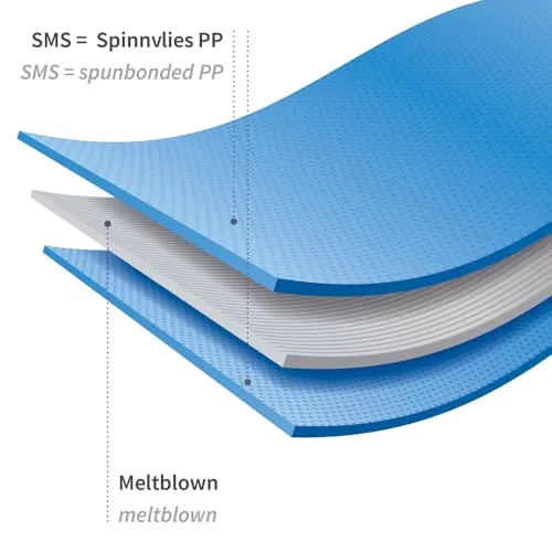 Hygostar Ärmelschoner SMS blau 45 cm 100 Stück
