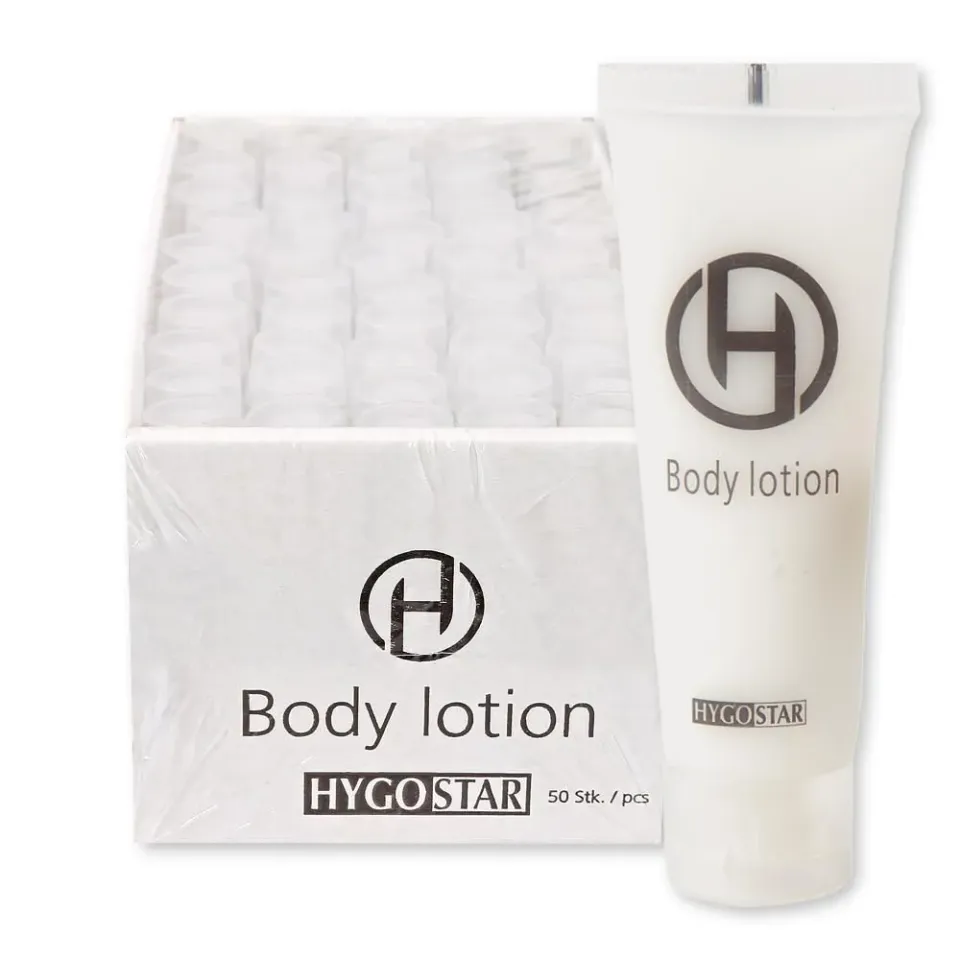 Hygostar Body Lotion Tube 30ml weiß 250 Stück Hotel