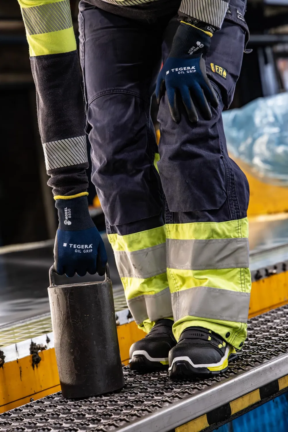TEGERA Oil-Grip 8850 Arbeitshandschuh Größe 6 Öl-Grip