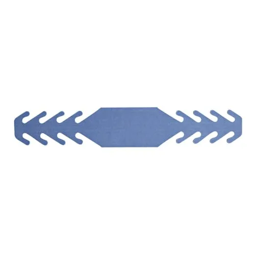 Hygostar Maskenhalterung detektierbar blau 17 cm 10 Stück