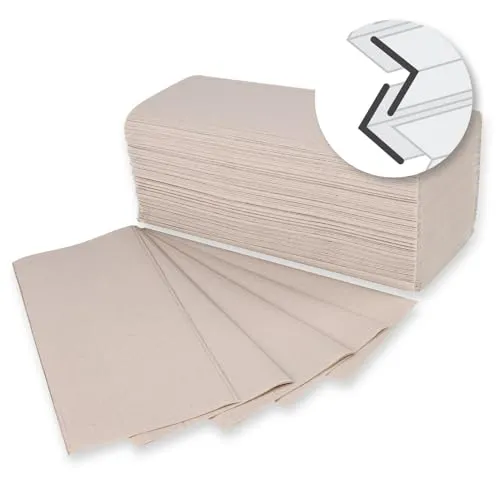 NatureStar Papierhandtücher V-Falz 2-lagig 2400 Stück