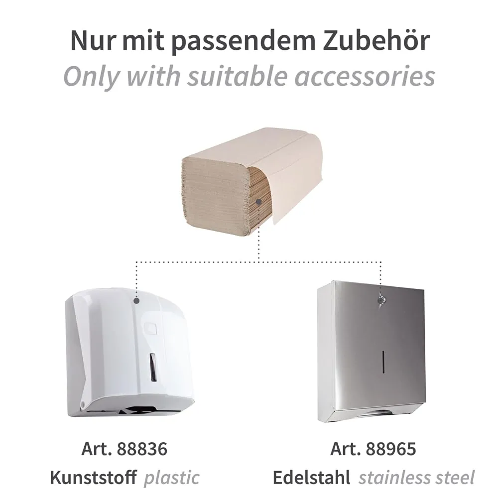 NatureStar Papierhandtücher V-Falz 2-lagig 2400 Stück