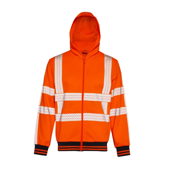 Oxxa Andy 6232 Hoodie Warnschutz orange