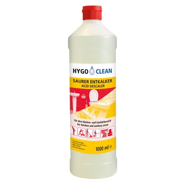 Hygoclean Entkalker sauer Universal 12x1 Liter Kalkreiniger