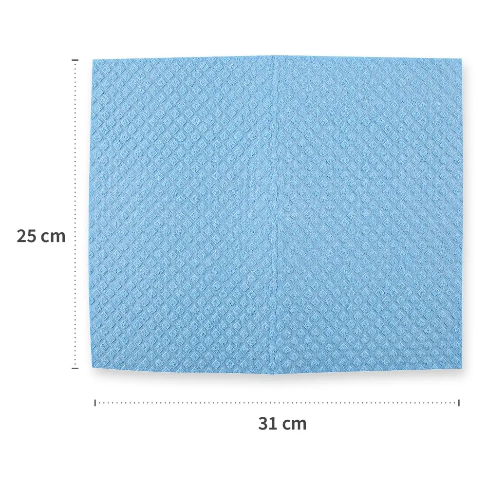 Franz Mensch Hygoclean Schwammtücher blau 200 Stück 25x31