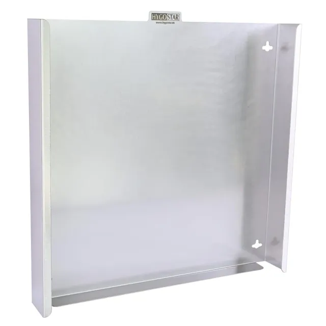 Hygostar Extra Safe Handschuhspender 3-fach 40 cm Edelstahl
