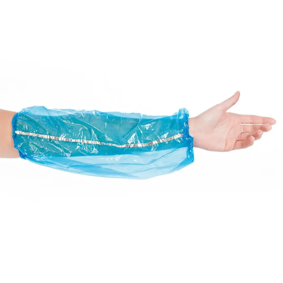 Hygostar Ärmelschoner PE 40cm blau detektierbar 2000 Stück