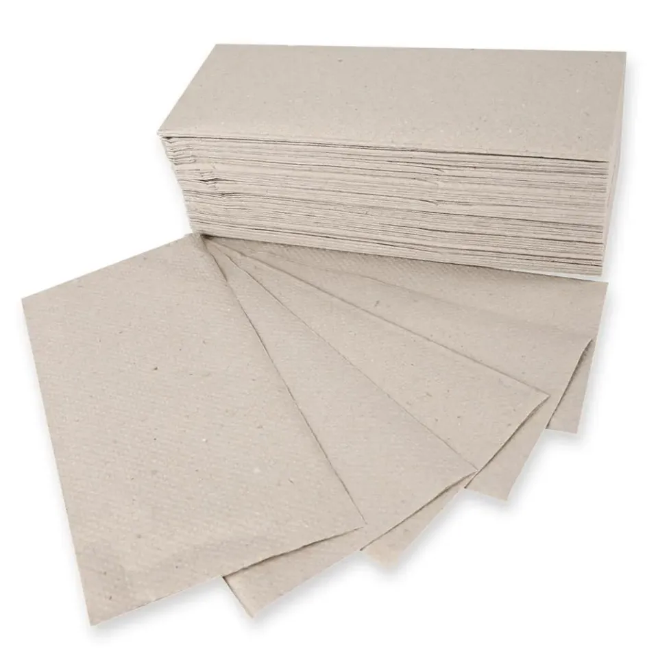 Hygostar Papierhandtücher natur 25x23 cm 5000 St 1-lagig