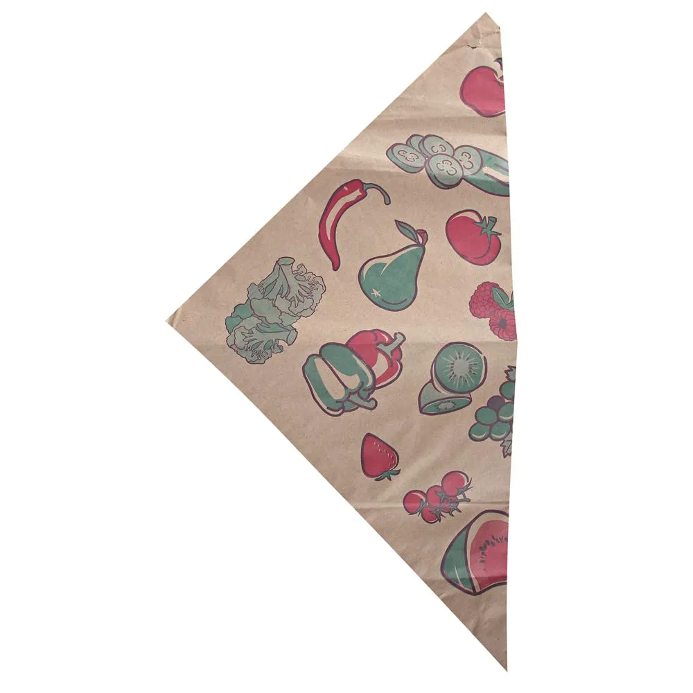 NatureStar Spitztüten Kraftpapier 31x32 cm braun 1000 Stück