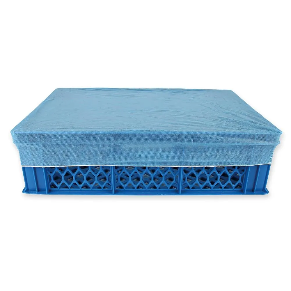 Hygostar Abdeckhaube PP weiß 73x68cm 500 Stück Gummizug