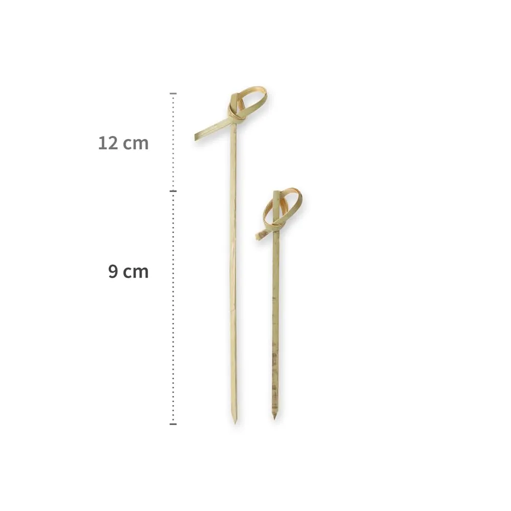 NatureStar Loop Fingerfood-Spieße 9 cm 6000 Stück Bambus