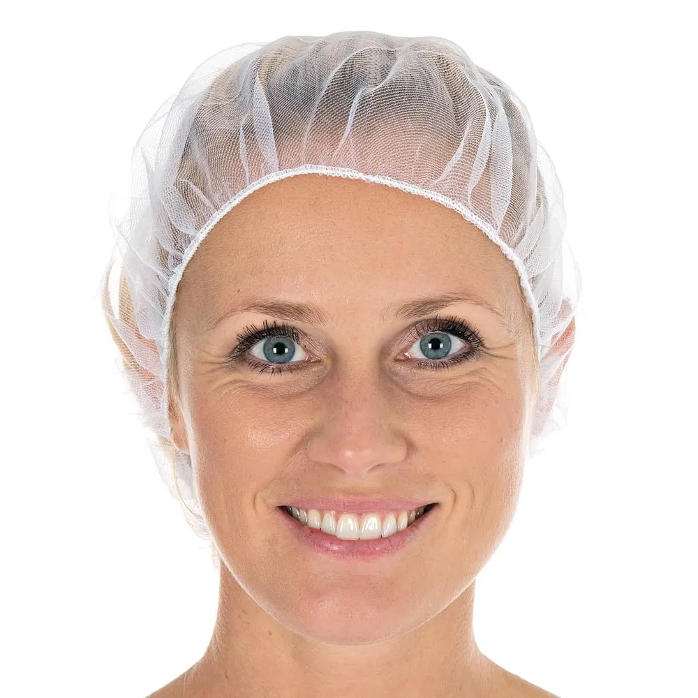 Hygostar Baretthauben Micromesh Nylon blau 1000 Stück