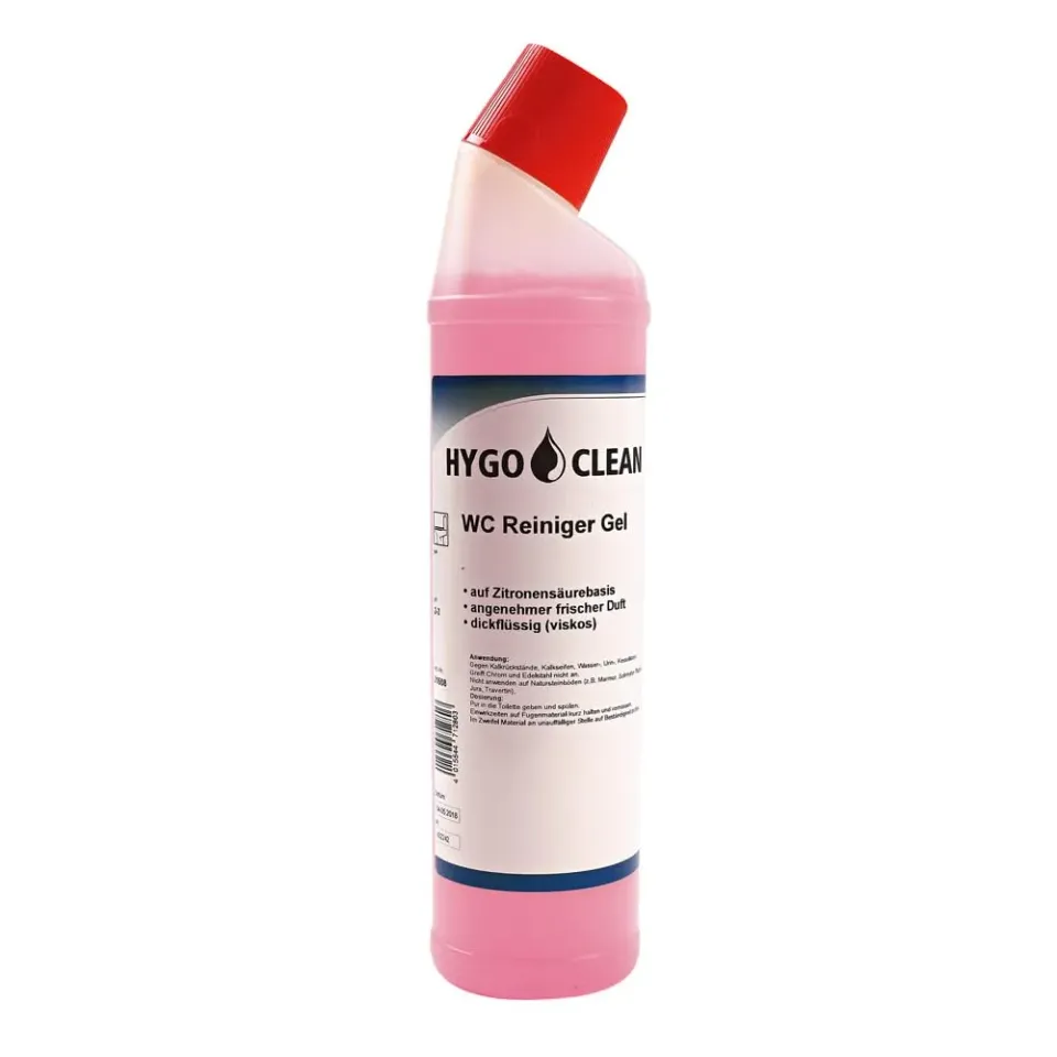 Hygoclean WC-Reiniger Gel Zitrus 12x0,75l Kalklöser