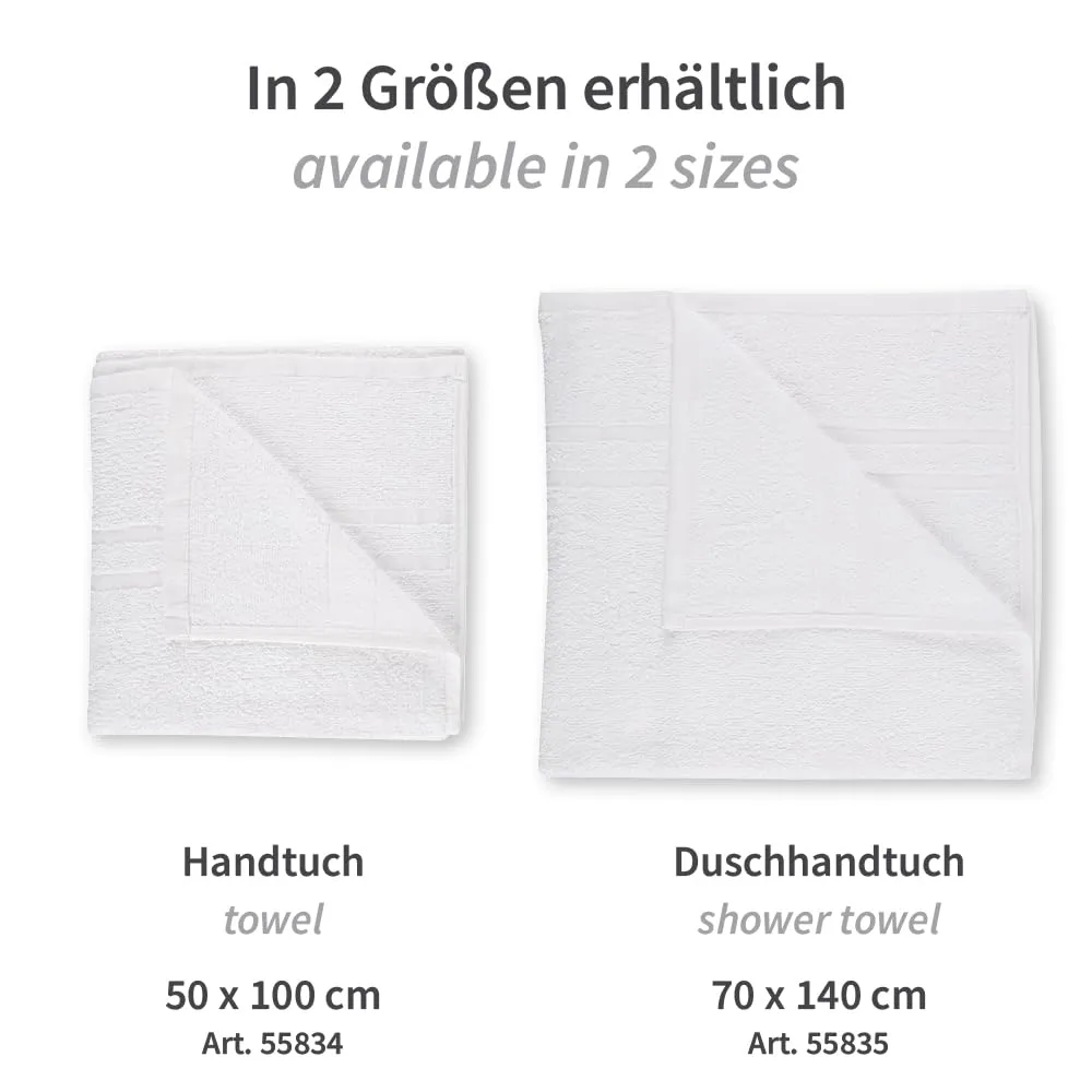 Franz Mensch Hygostar Eco Handtücher 10 Stück Baumwolle 50x100