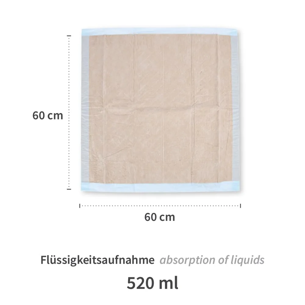 Hygomed Bettunterlagen 12-lagig 60x60 cm 100 Stk saugstark
