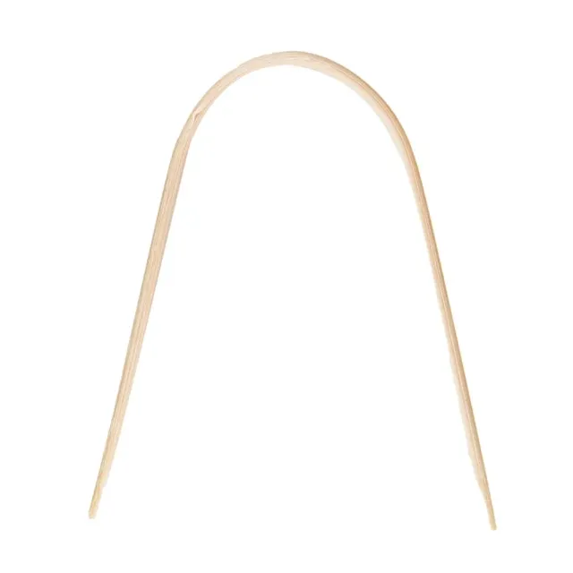 NATUREStar Double Tip Spieße Bambus 1000 Stück 12 cm