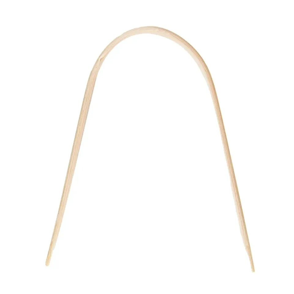 NATUREStar Double Tip Spieße Bambus 1000 Stück 12 cm
