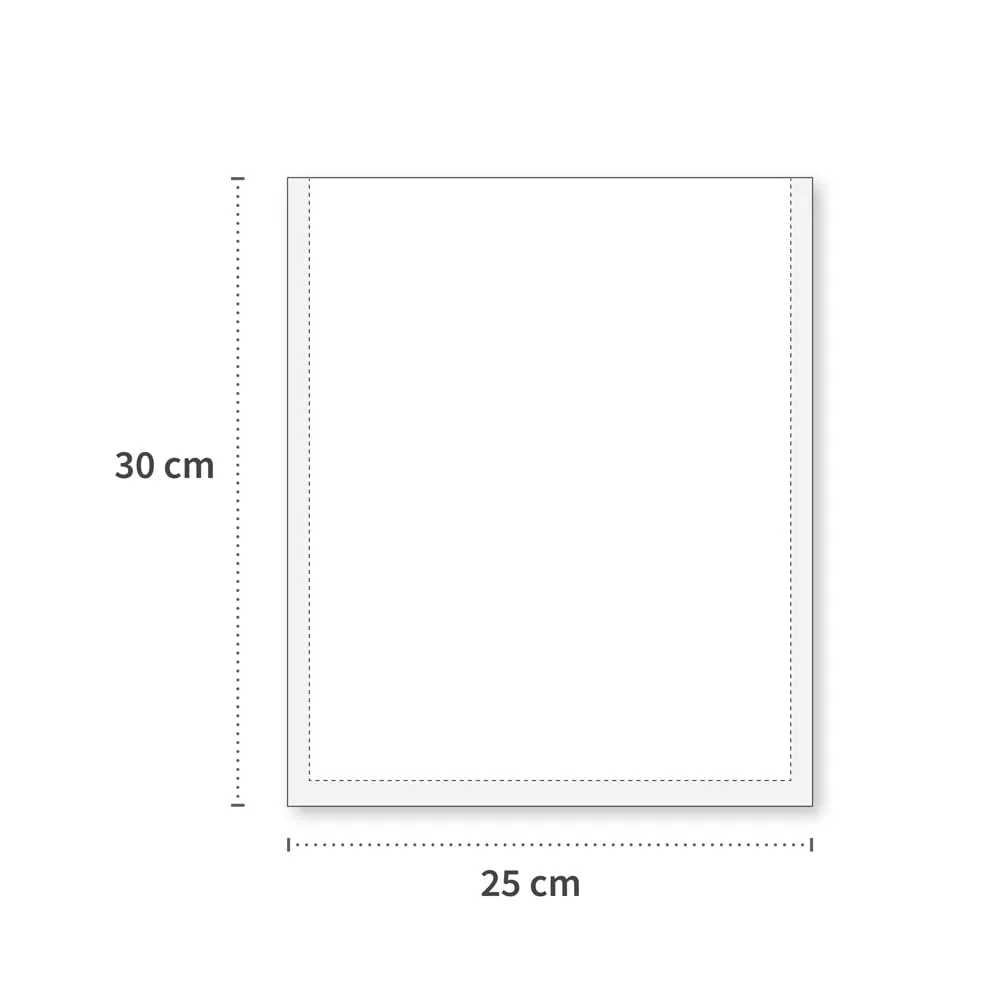 Franz Mensch Hygostar Schlauchkochbeutel 30x25cm transparent