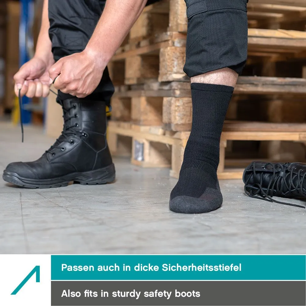 ACE Arbeitssocken 10 Paar Baumwollmix Gr. 35-50