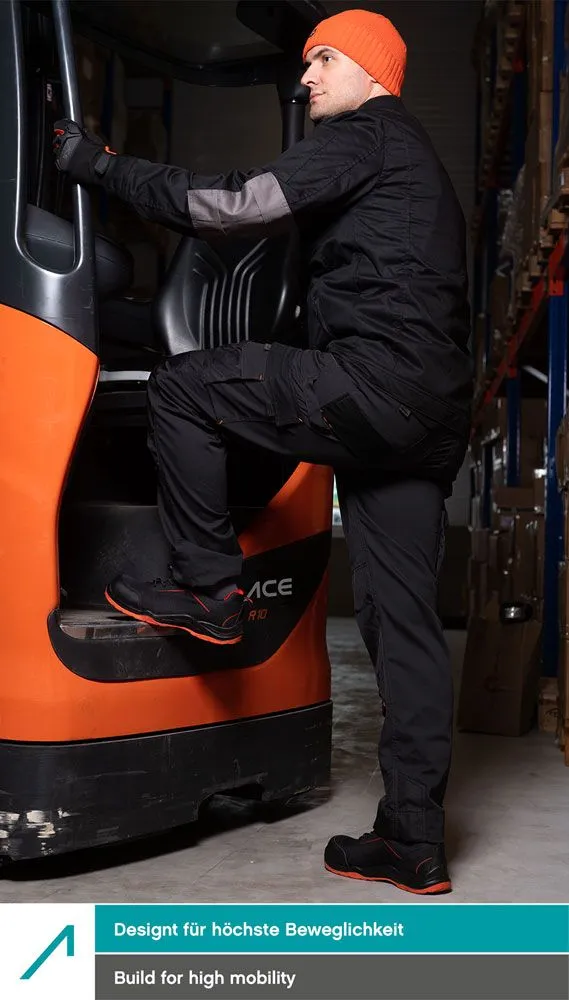 ACE Genesis Pro Arbeitshose lang Herren Schwarz 50 Stretch