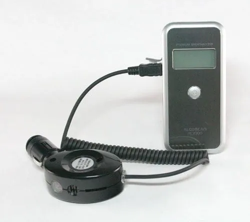ACE AL7000 Alkoholtester Set 25 Mundstücke Wechselsensor