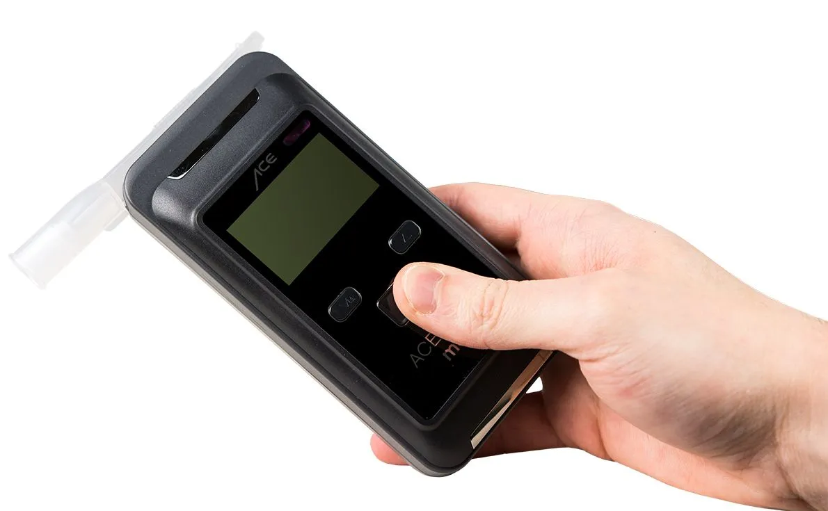 ACE ALP-1 med Alkoholtester mit 25 Mundstücken