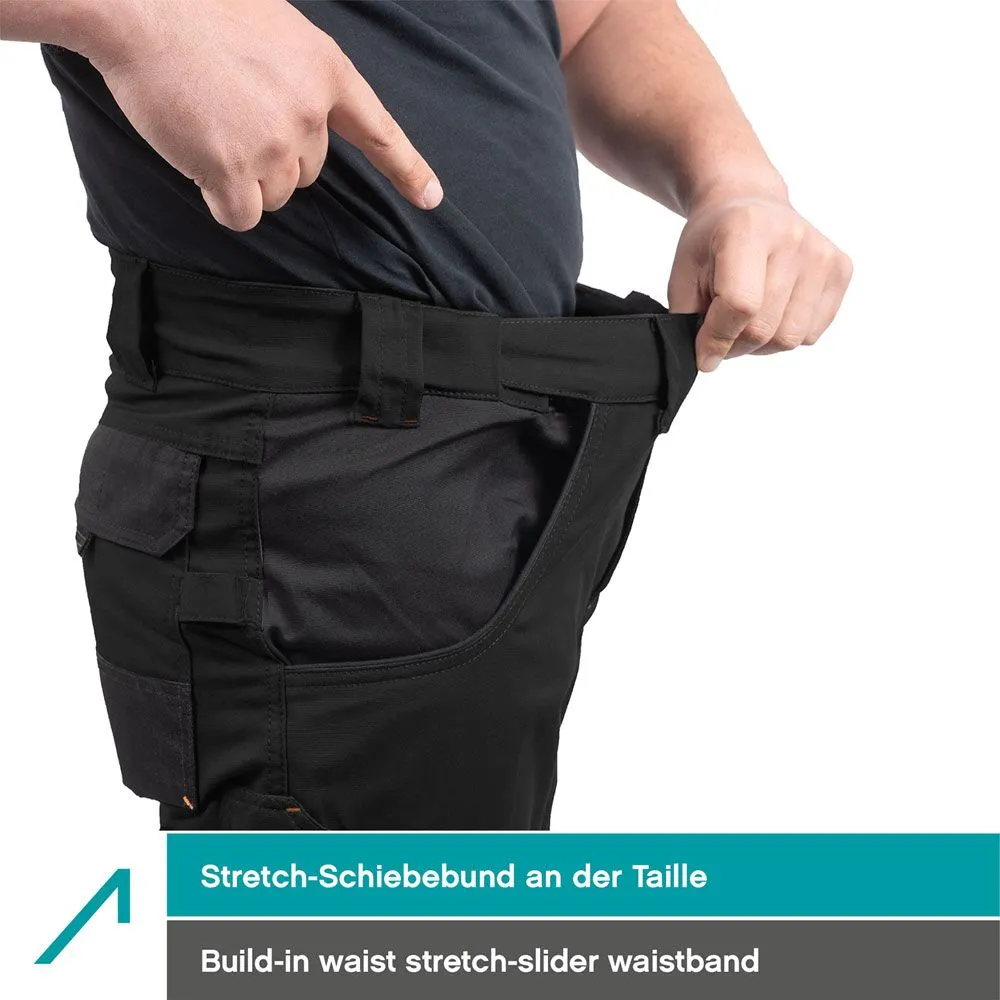 ACE Genesis Pro Arbeitshose lang Herren Schwarz 50 Stretch