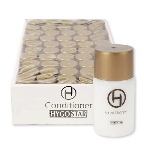 Hygostar Conditioner Flasche 25ml weiß 250 Stück Hotelkosmetik
