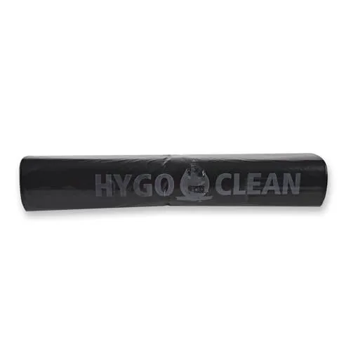 Franz Mensch HygoClean Müllsack 130 L schwarz 80 Stück LDPE