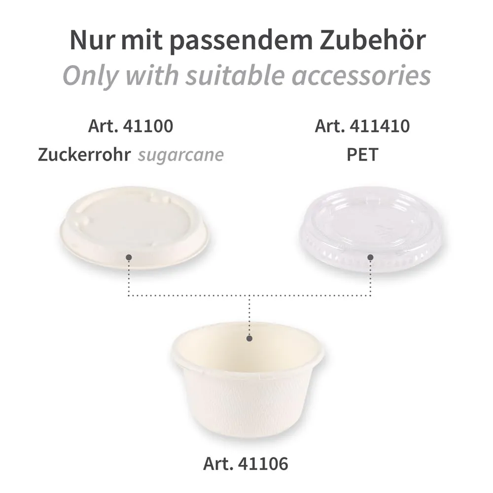 Franz Mensch NATUREStar Dressingbecher Zuckerrohr 60 ml 500 Stück