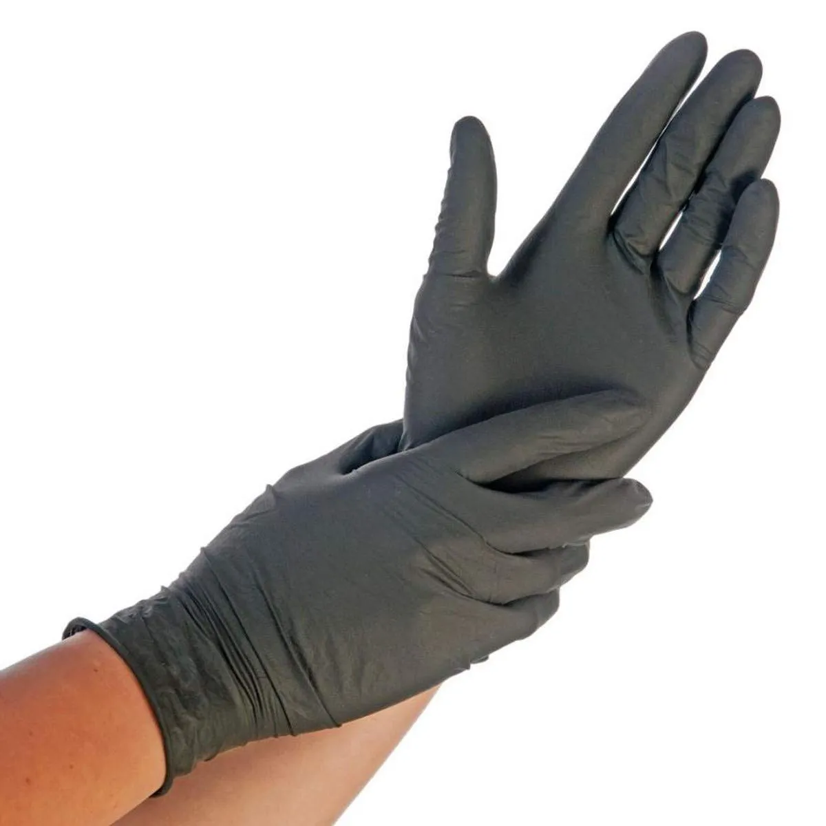Franz Mensch 26150 Einmalhandschuhe Nitril Weiß M 200 Stück