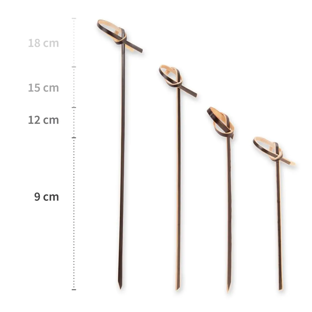 NatureStar Loop Spieße 180mm Bambus natur 10000 Stück