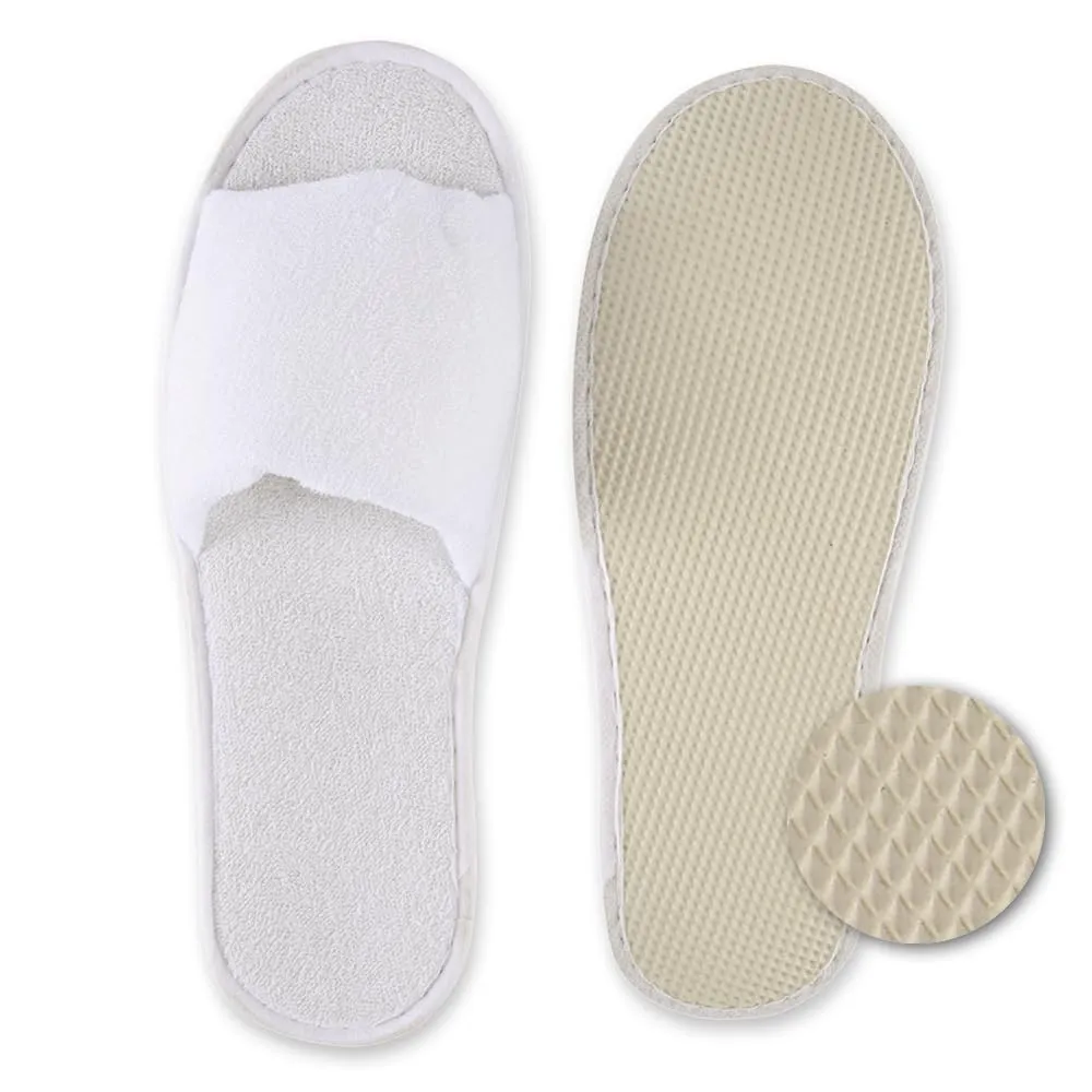 Franz Mensch Hygonorm Slipper Classic Hotelslipper 200er weiß offen