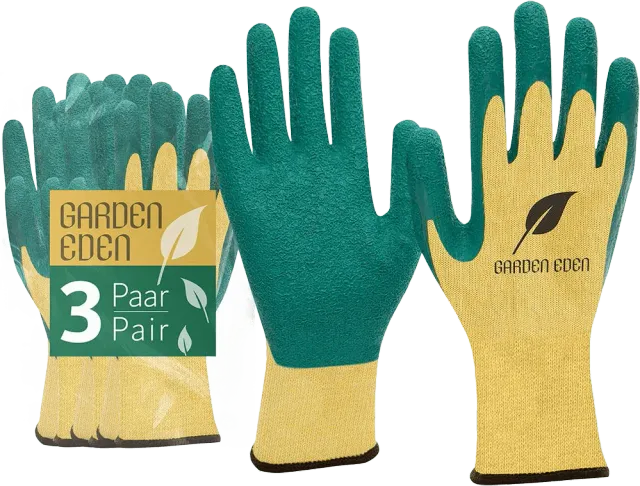 ACE Garden Eden Gartenhandschuhe Latex 3 Paar 09-L