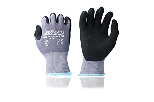 Nitras 8800 Flexible Fit Handschuhe Gr.9, 12 Paar, Grip