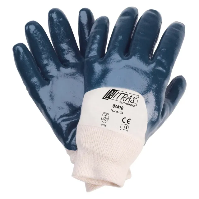 Nitras Safety Arbeitshandschuhe blau Gr. 10 12 Paar