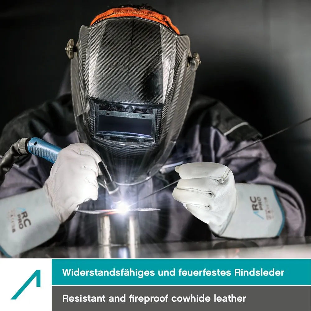 ACE ARC Pro Schweißerhandschuhe 1 Paar 10-XL Rindleder