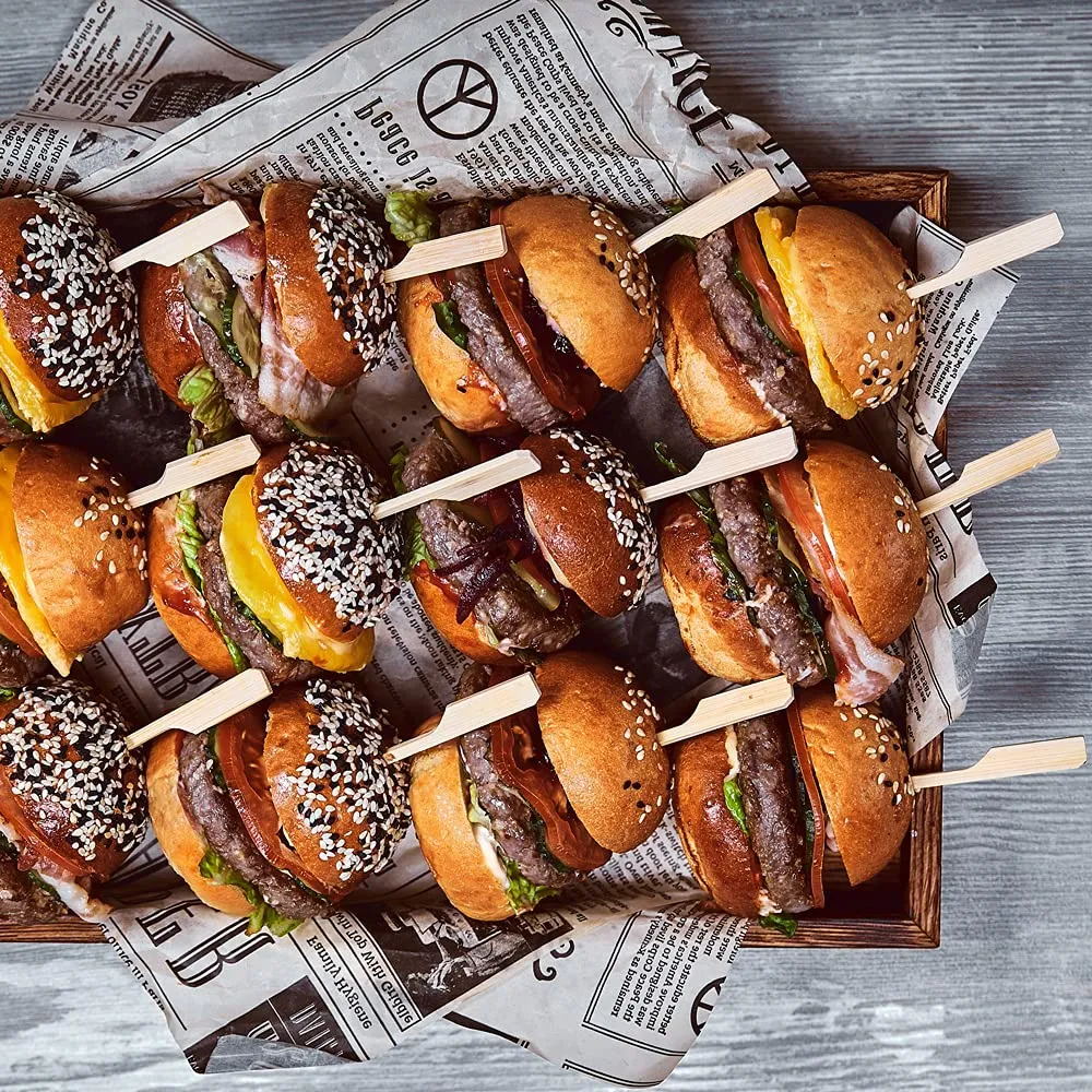 NatureStar Flag Fingerfood-Spieße Bambus 7cm 10000 Stück