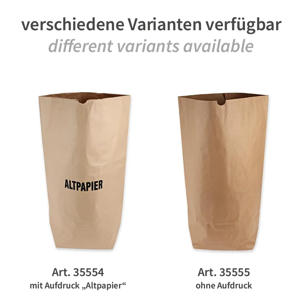Hygoclean Papiermüllsäcke 80 L braun 25 Stk. 2-lagig
