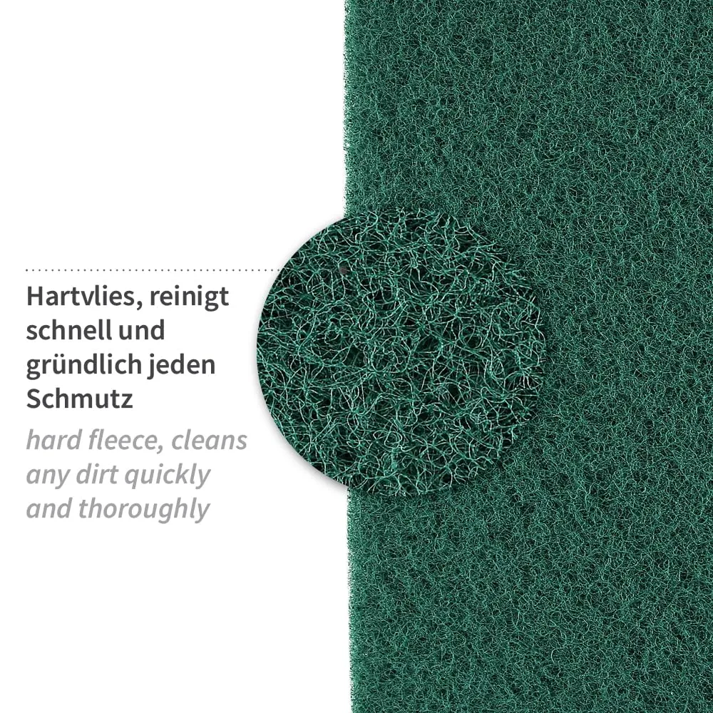 Hygoclean Topfreiniger Schaumstoff Schwamm 10 Stück gelb 9 cm