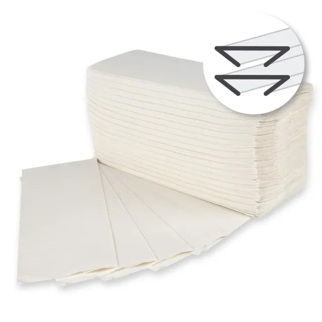 Hygoclean Papierhandtücher C-Falz 2-lagig 23x31cm 2880 Stück