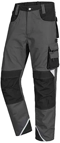 Nitras Motion Tex Plus Cargohose grau 52 Comfort-Fit robust