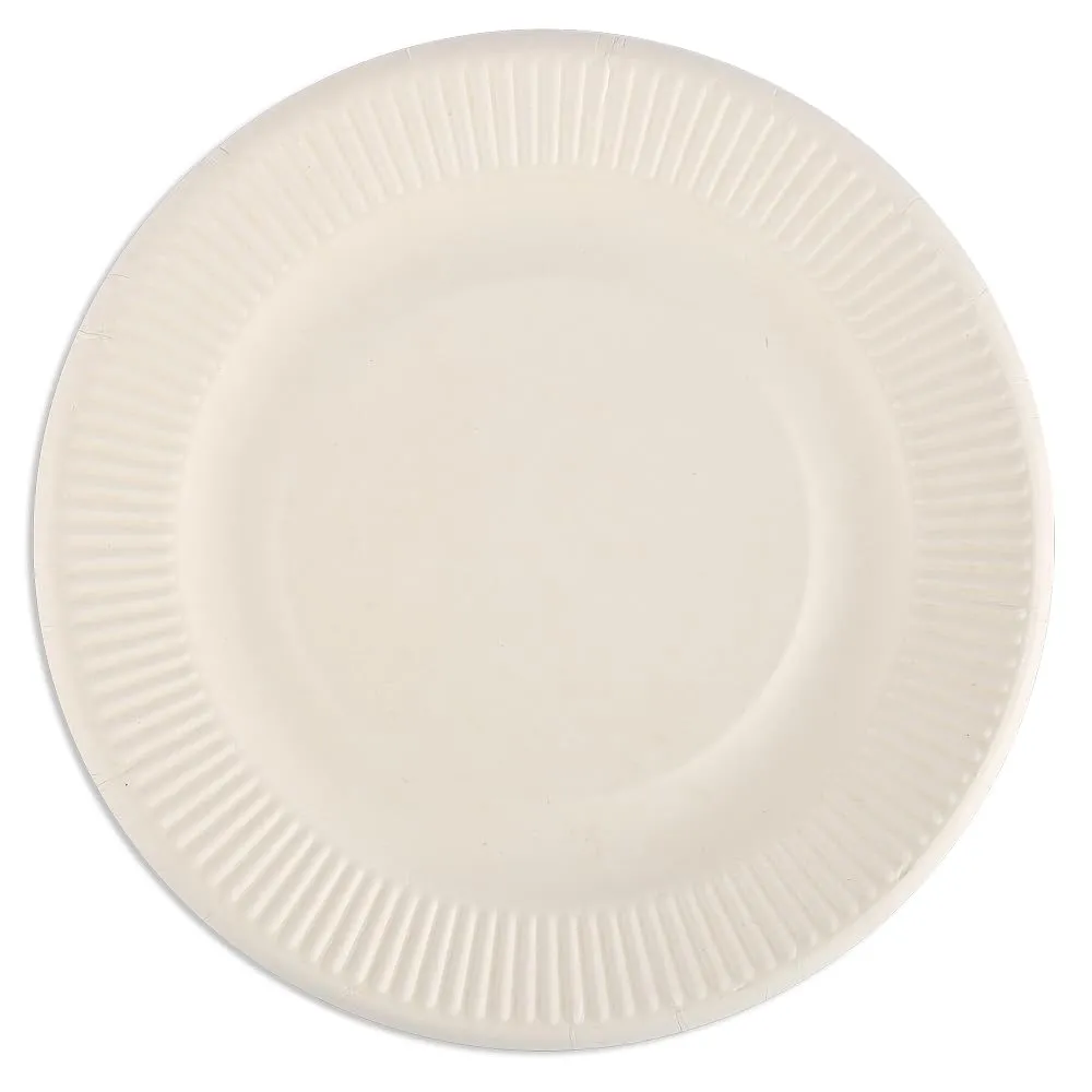 NATUREStar Imbissteller Zuckerrohr 25,4cm 500 Stück natur