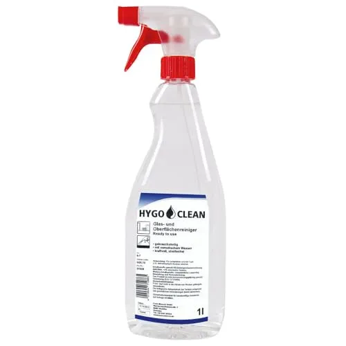 Hygoclean Glasreiniger Ready to use Spray 15 x 1 l streifenfrei