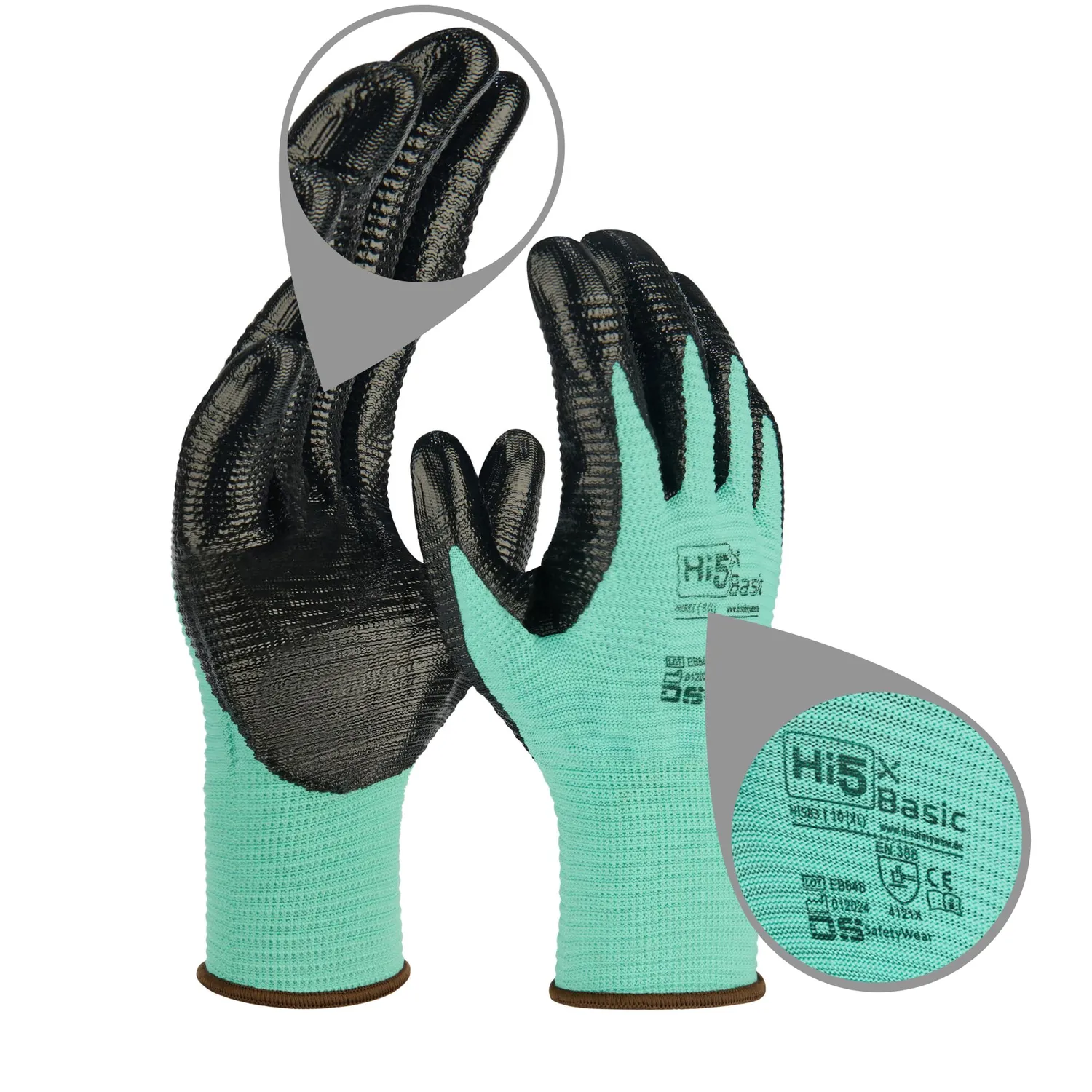 Hi5 X-Basic HI583 Arbeitshandschuhe XXL 12 Stück Nitril