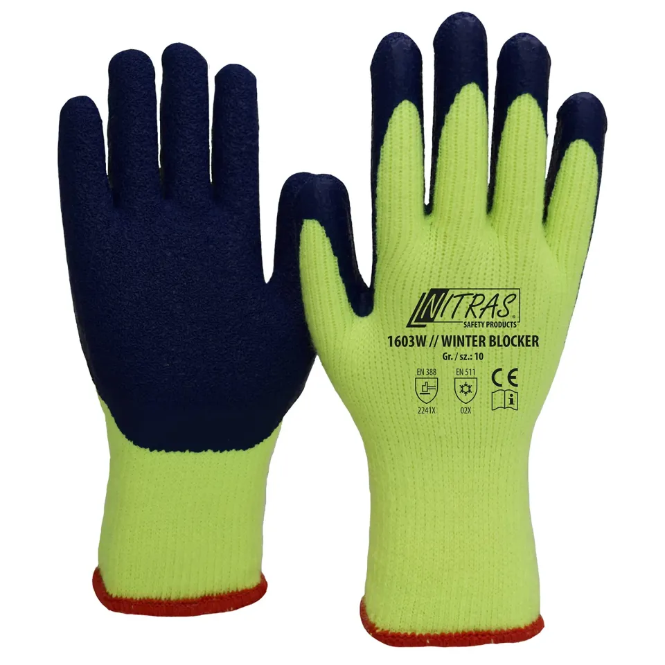 Nitras WinterBlocker 1603W Kälteschutzhandschuhe L 12 Paar